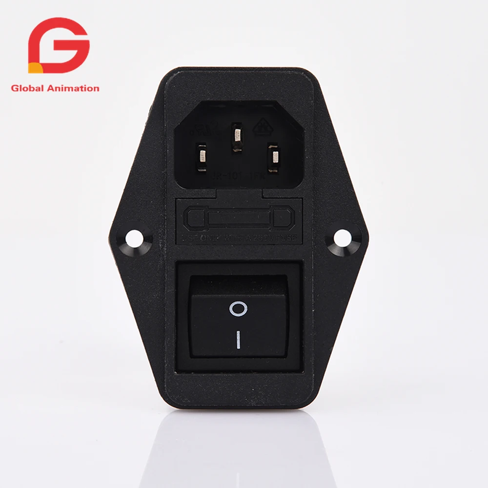 AC Noise Suppressor Power EMI Filter for Arcade Machine, Arcade Cabinet Parts, Coin Operated Game Accessories, 6A, 10A, 115, 250 image 3