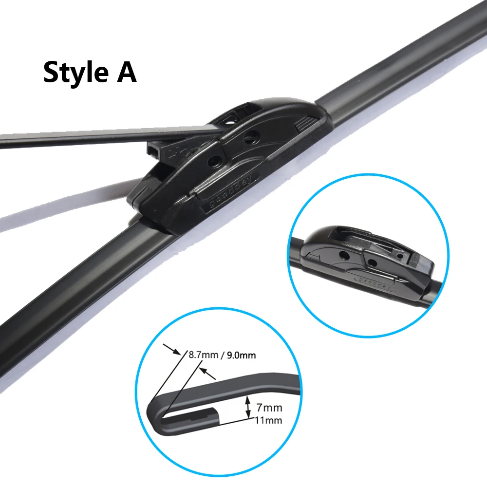 Car Wiper Blade for Mitsubishi ASX 2011~2020 RVR Front Windshield Brushes 2012 2013 2014 2015 2016 2017 2018 2019 Accessories