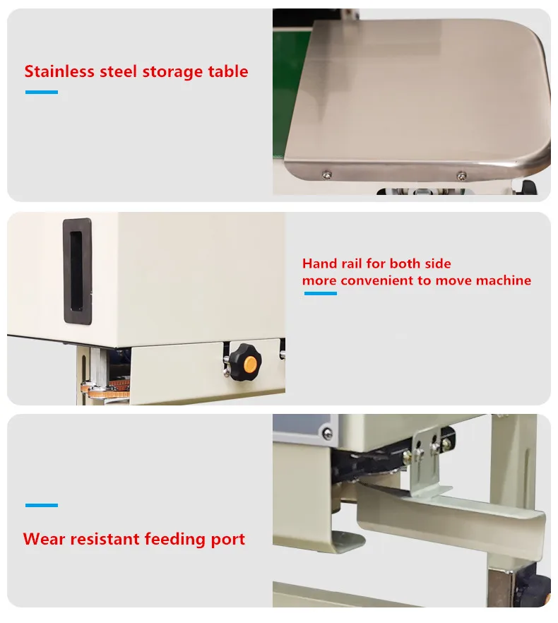 Machine de scellage à bande verticale d'encre solide de haute qualité, pour l'eau et les jus