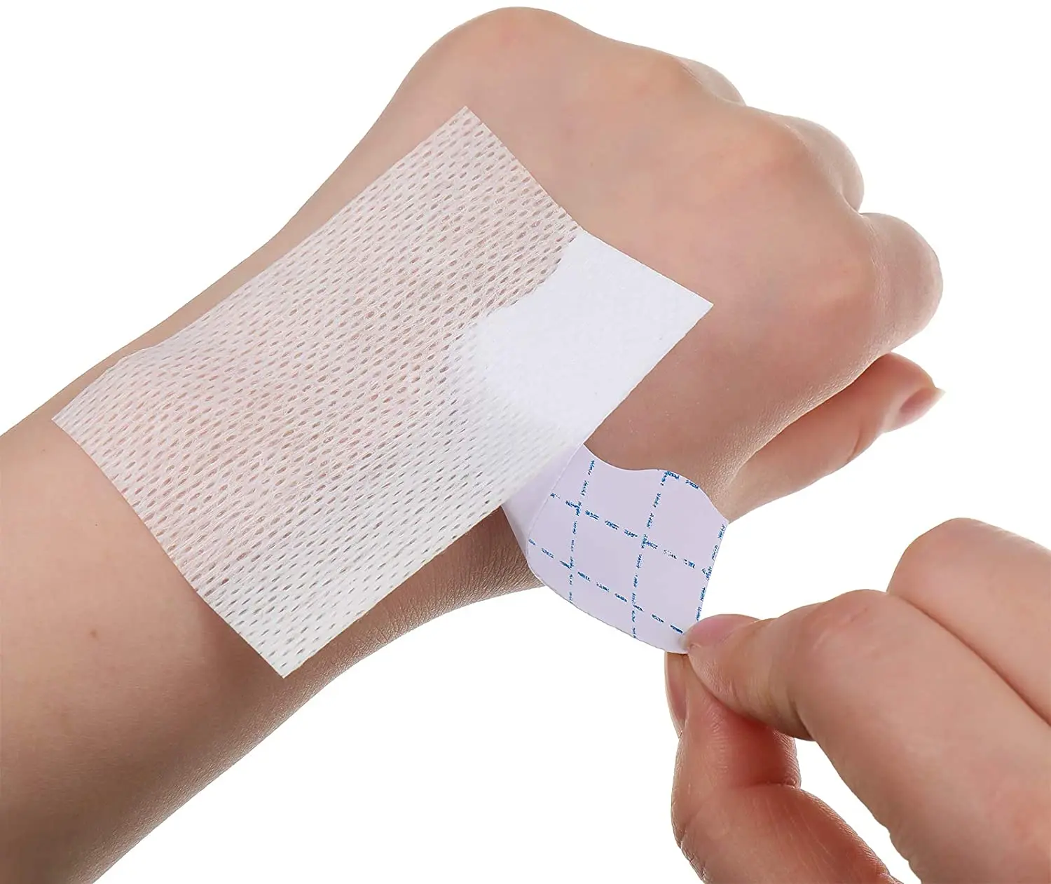 10M x 6 Rolls Non-Woven Adhesive Bandages Breathable Cohesive Wrap Cover Stretch Tape Protective Stretch Bandage Roll Film