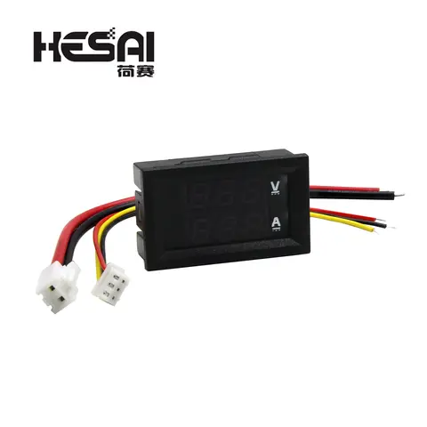 Digital Voltmeter Ammeter 10A 100V DC HESAI