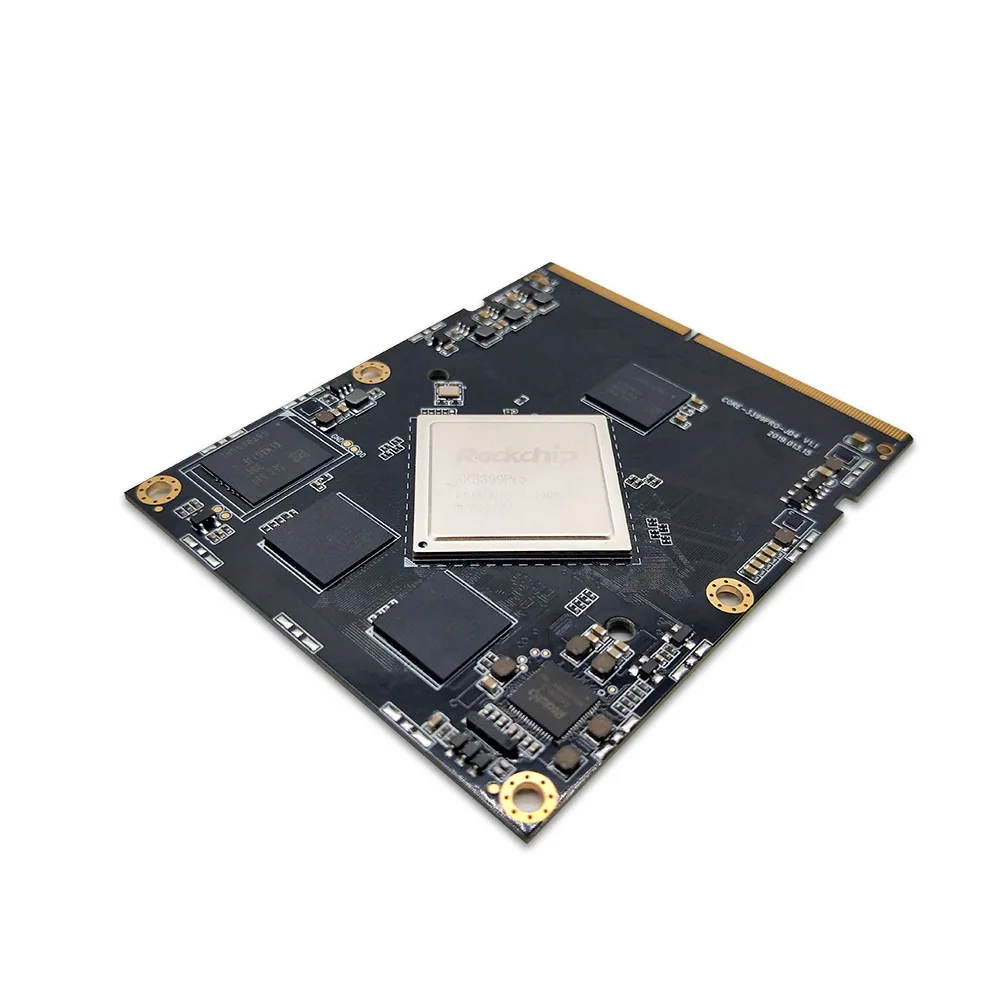 Core-3399Pro-JD4 AI Core Board NPU مدمج مع طاقة الحوسبة حتى 3.0 قمم، يدعم TensorFlow Lite/Android NN API