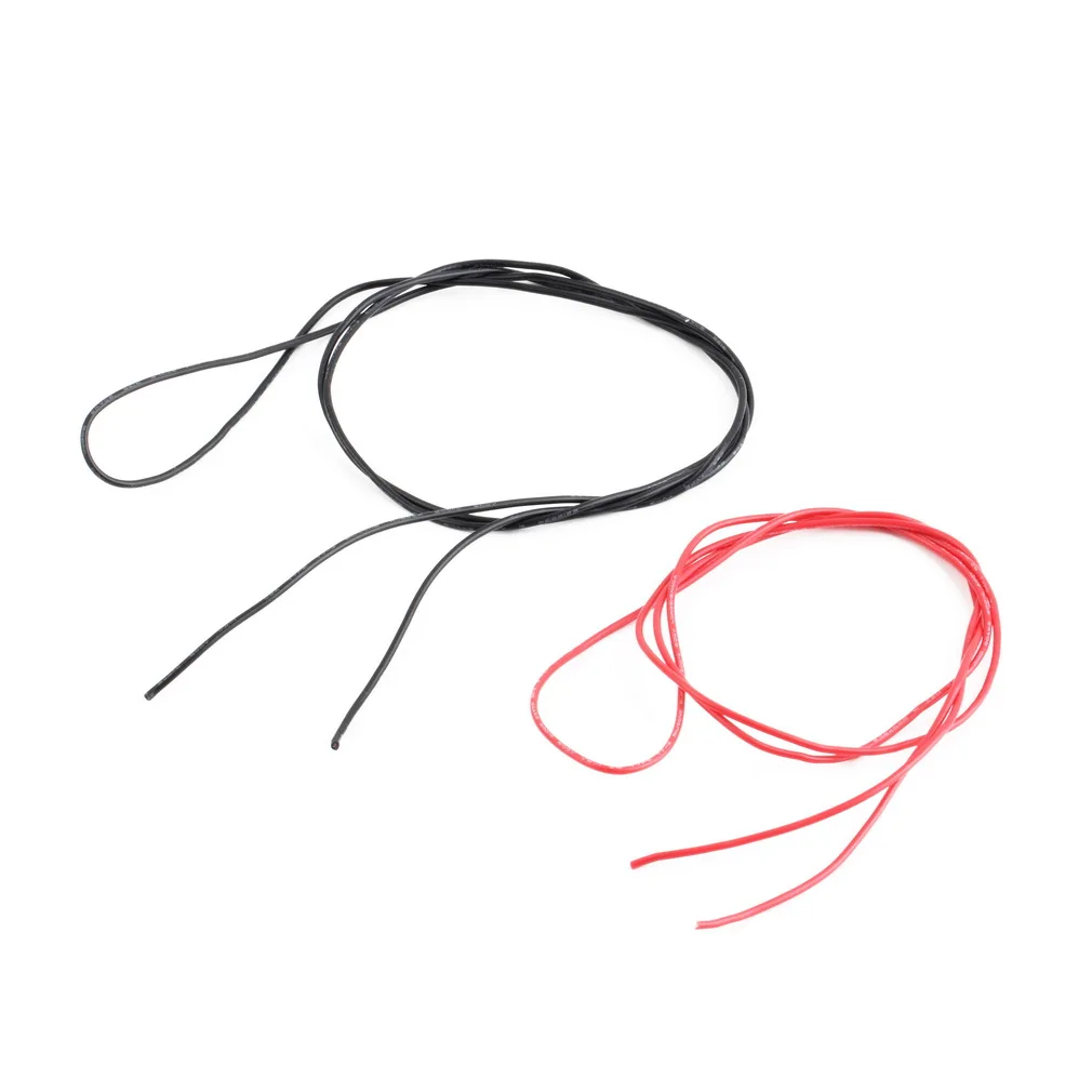 2-4m 10/12/14/16/18/20/22/24/26 AWG Silica Gel Wire Cable for RC Model, DIY and Hobby toyes, Battery ESC wire cable