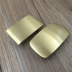 40mm Solid Brass Belt Buckles Brushed  Metal Cowboy Waistband Head for Men Jeans 40mm Belts Leather Craft Accessories