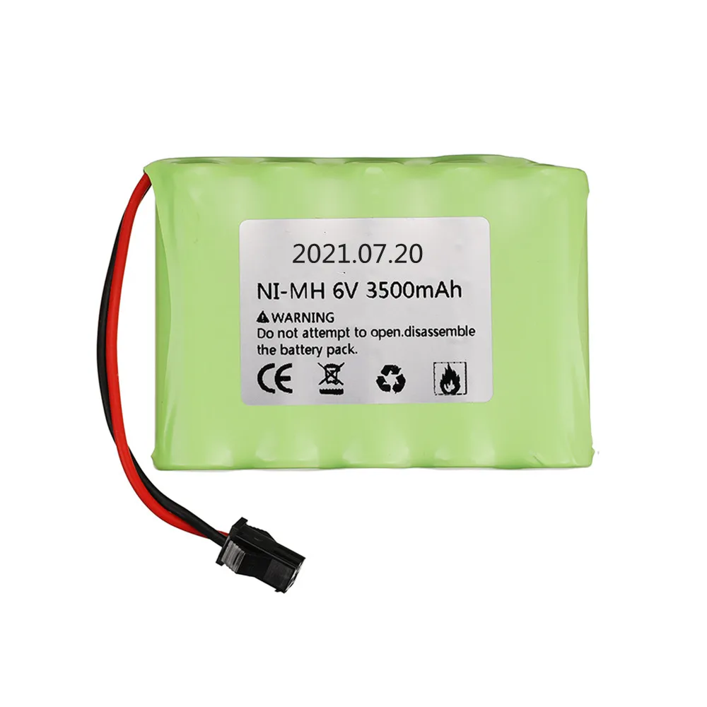 3.6V/4.8V/6V/7.2V/8.4V/9.6V 3500mah NI-MH AA 3000mah Rechargeable Battery Pack For Remote Control Toys Electric Car Volt SM Plug