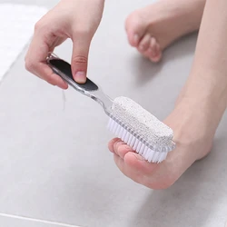 Foot Massage Brush Exfoliating Frustration  Household Foot Scrub Manicure Exfoliating Pedicure Scraper Foots Cleaning Brush 4use