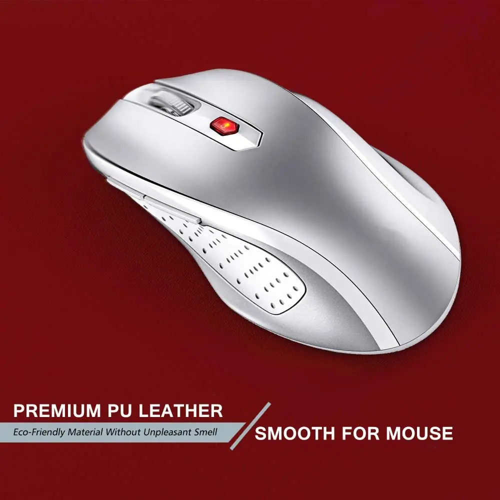 Double-Side Portable Large Mouse Pad Gamer Waterproof PU Leather Desk Mat Computer Mousepad Keyboard Table Cover for Dota(60x30)