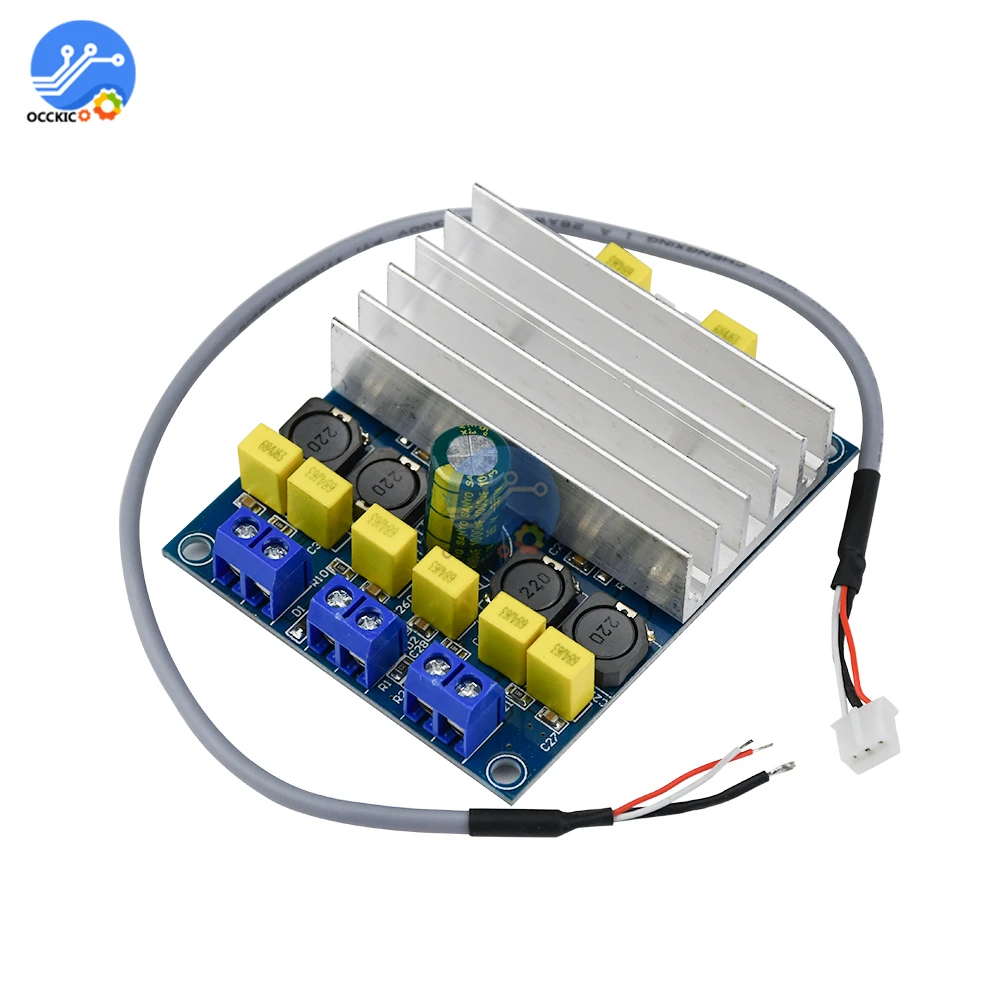 TDA7492 고출력 디지털 모듈 앰프 보드, 오디오 사운드 스피커 앰프 보드 트랜시버, 2x50W, 클래스 D