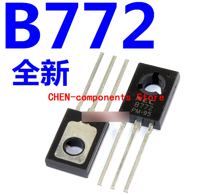 20pcs brand new B772 2SB772 TO-126 Triode stable quality