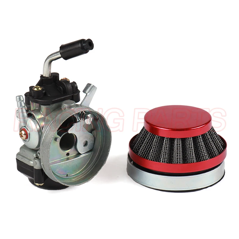 

Racing Carb Carburetor 58mm Air Filter Jets For 49cc 50cc 60cc 66cc 80cc 2 Stroke Engine Gas Motorized Bicycle Push Bike