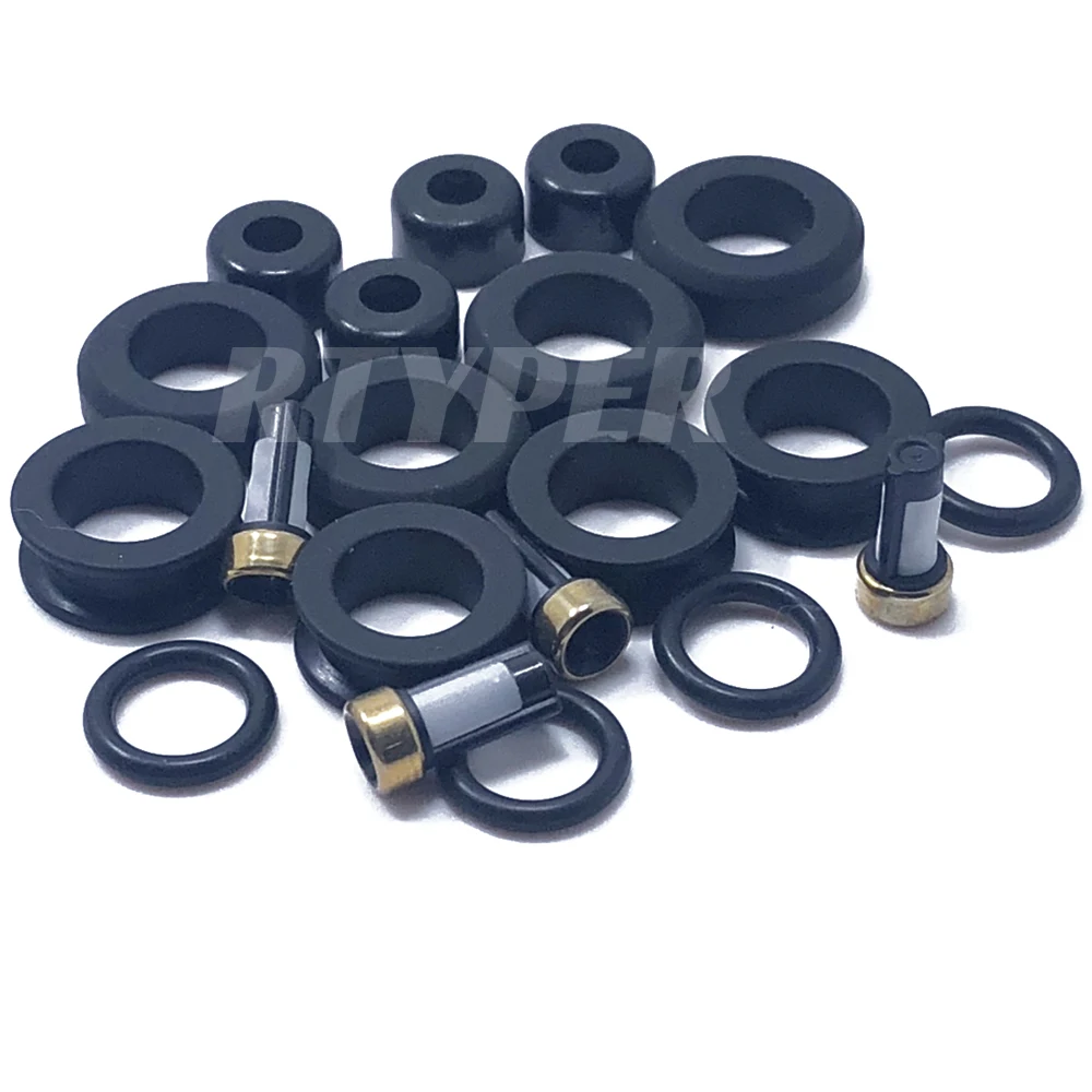 4/12/20 Denso Toyota 1-3MZFE /1ZZFE 3.0L 3.3L23250-20030 23209-20030, 23250-0A020 용 연료 인젝터 수리 키트 세트
