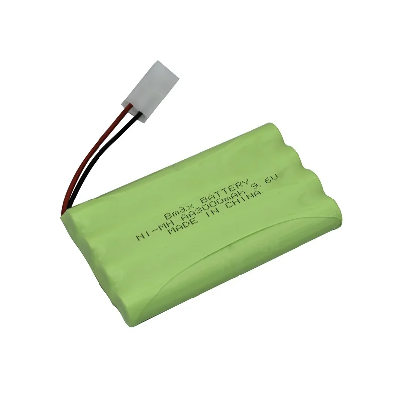 9.6v 3000mah Rechargeable Battery For Rc toys Cars Tanks Robots Gun NiMH Battery AA 9.6v 2400mah Batteries Pack For Rc Boat 5PCS