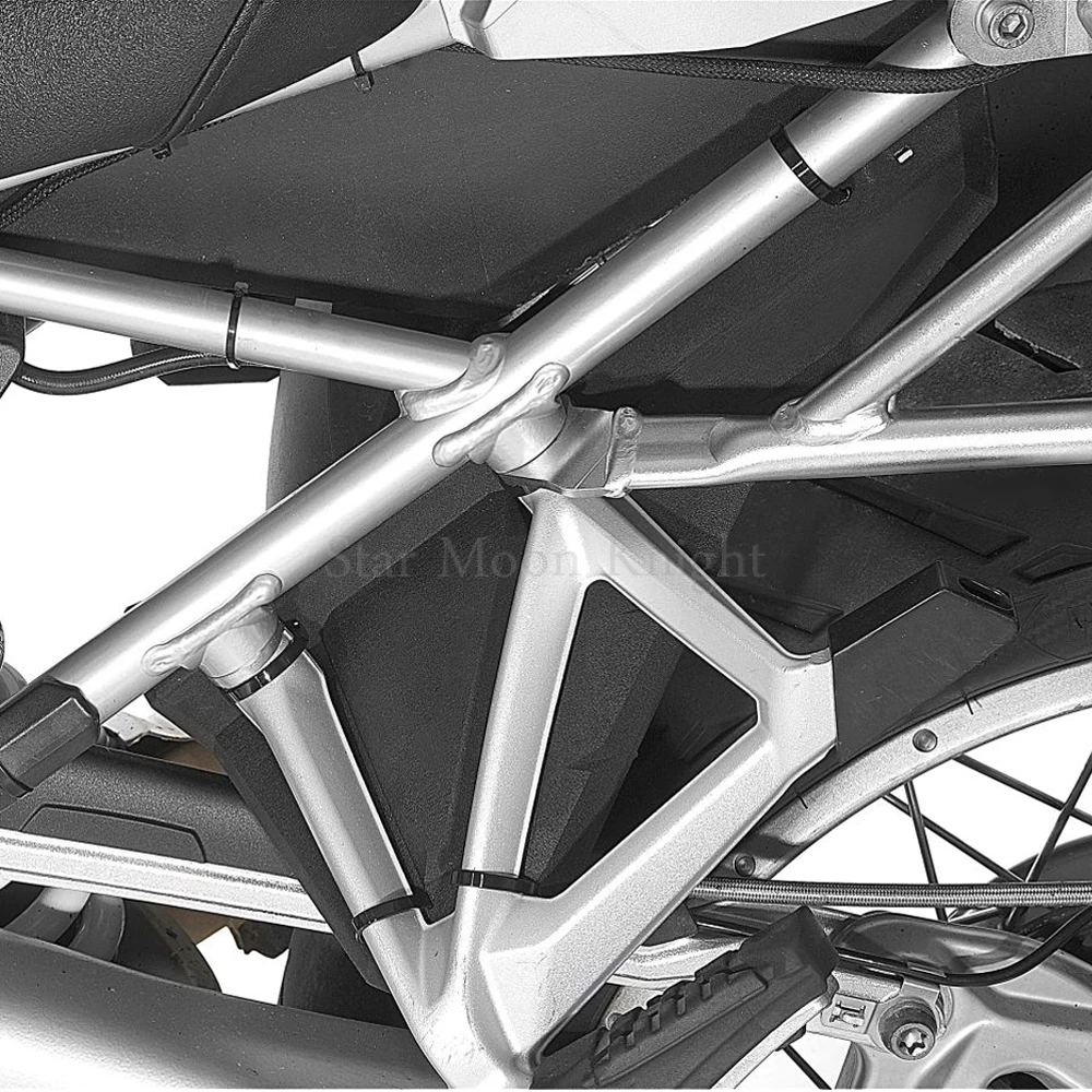 Rear Wheel Mudsling Inner Fender Mudguard Extension Splash Guard Pillion Footrest Holder For BMW R1200GS R1250GS LC Adventure