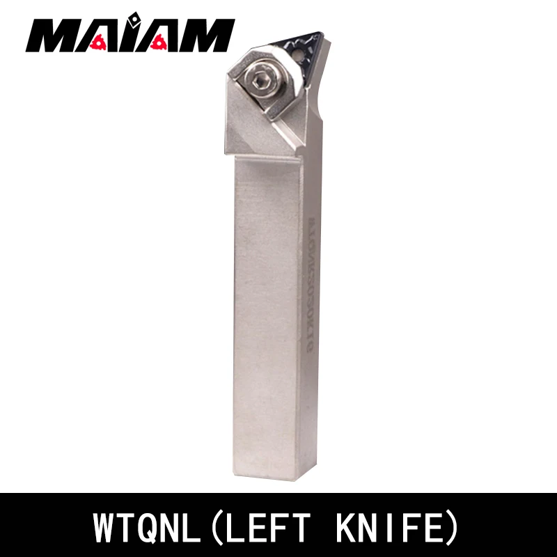 Composto utensile da tornio asta WTQN WTQNR2020 WTQNL2020 k16 WTQNR2525 m16 WTQNR3232 p16 TNMG Triangolo inserto TNMG1604 TNMG160404 08