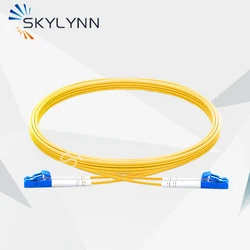 Skyynn-cable de parche para chaqueta, accesorio de alta calidad LC/UPC-LC/UPC monomodo G657A1 Duplex, 2,0mm, LSZH, 0,5 m, 1m, 2m, 3m, 5m, 10 unids/bolsa