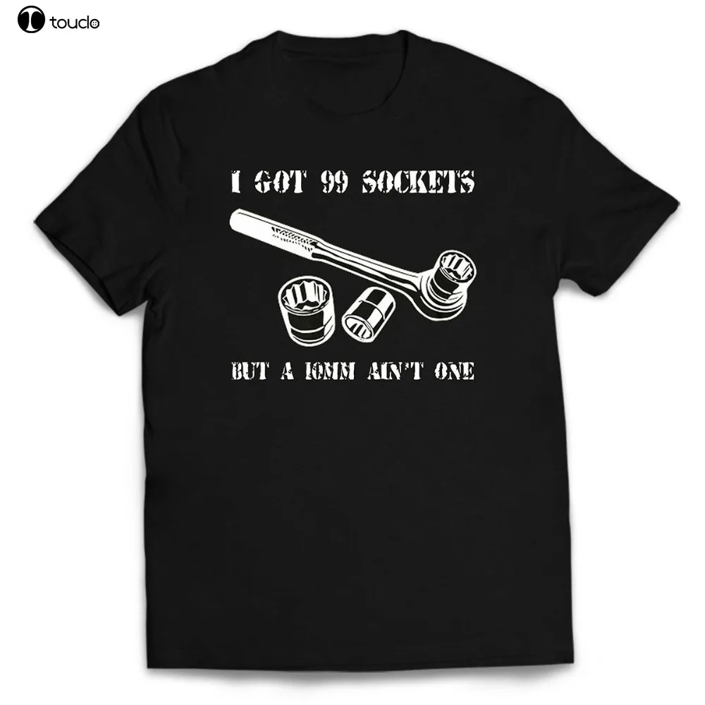 

99 розеток, новинка, мужские, я получил, но 10 мм, ainnot One, веселая модель 2019, модные мужские классические топы, футболка, забавная Повседневная футболка