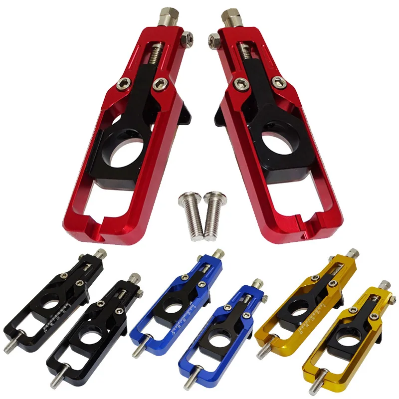 Rear Axle Chain Adjusters Tensioners for HONDA CBR1000RR CBR 1000 RR Fireblade SC59 2008 2009 2010 2011 2012 2013 2014 2015 2016