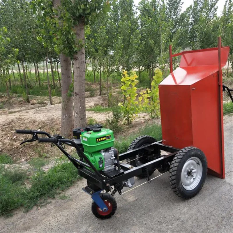 

0.5Ton Load Capacity Cart Dumper Mini Transporter Tracked Carriage Truck Crawler Dumper