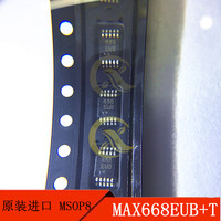 2pcs  MAX668EUB+T patch MSOP10 668 eub PWM boost pressure control over the original products