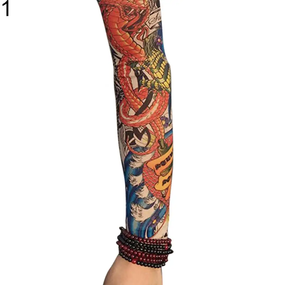 Sleeves Sport 1Pc Outdoor Anti-sunlight Tattoo Arm Cycling Hiking Protect Cover