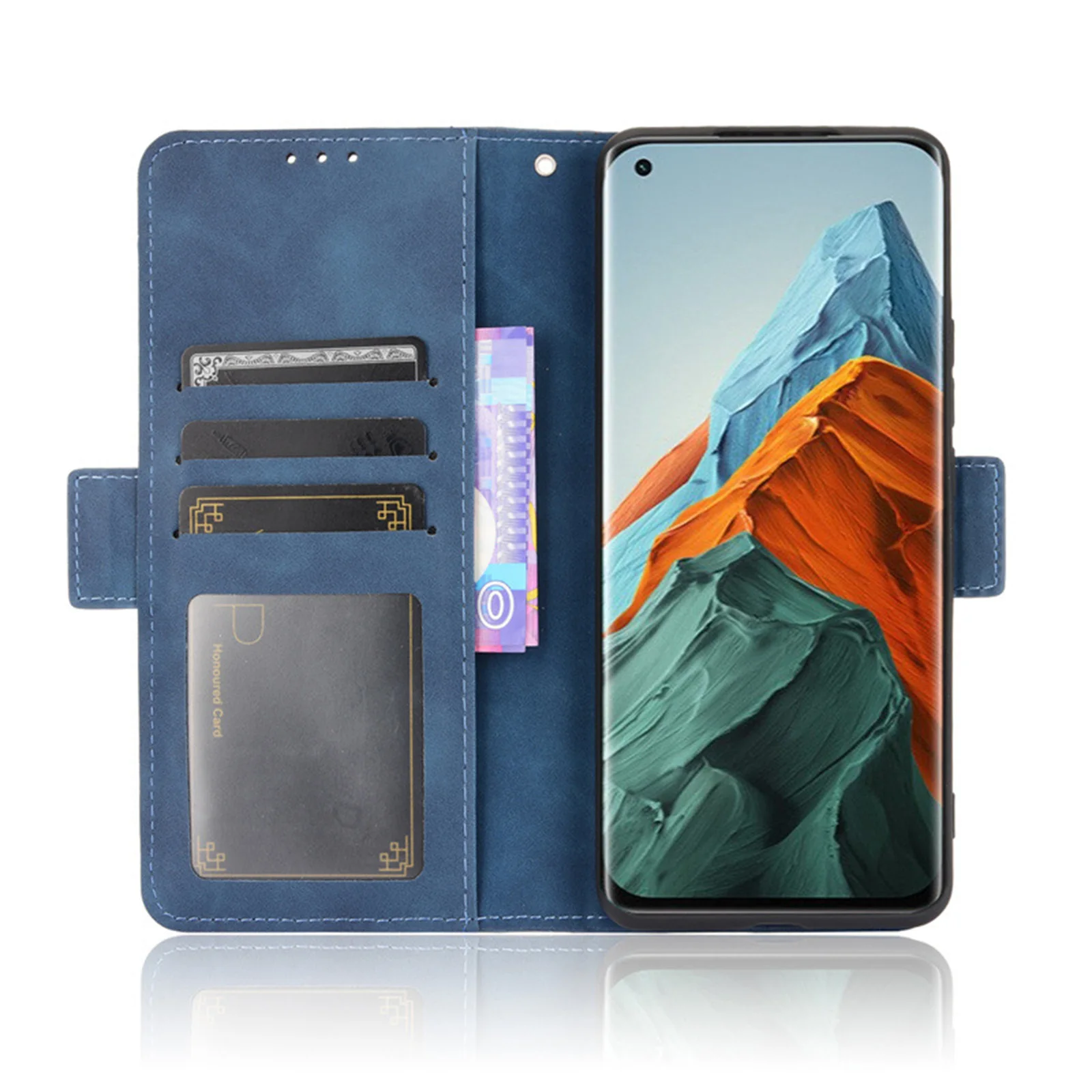 Кожаный защитный флип-чехол для мобильного телефона с защитной оболочкой мульти-бумажник с отделением для карт и рисунком чехол для Mi 11 Pro 5G