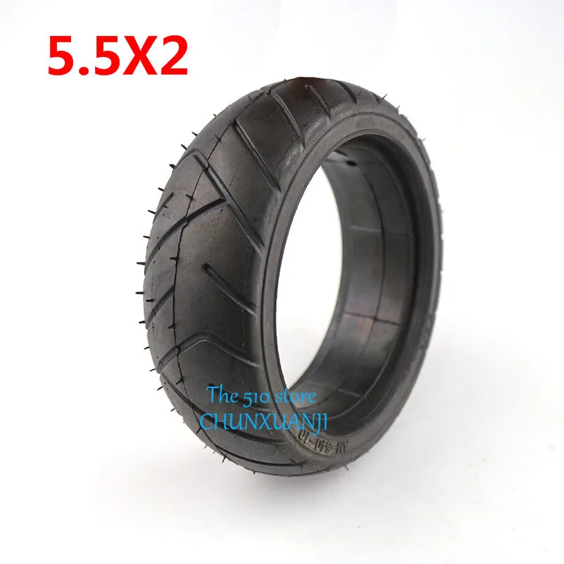 Super 5.5x2 Solid Tire external diameter 128mm fits for Balancing Electric Scooter solid tyre wheel Spare Parts