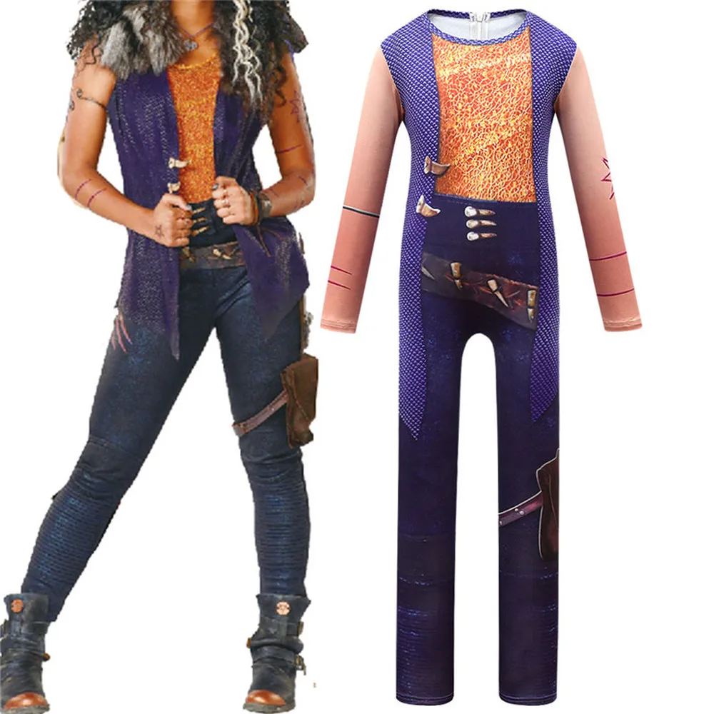 Trang Phục Halloween Dành Cho Trẻ Em 2020 Thây Ma Bucky Eliza Zed Bree Cosplay Bé Trai Bé Gái Dây Kéo Sau Lưng Bodysuit Áo Liền Quần Liền Đảng Quần Áo