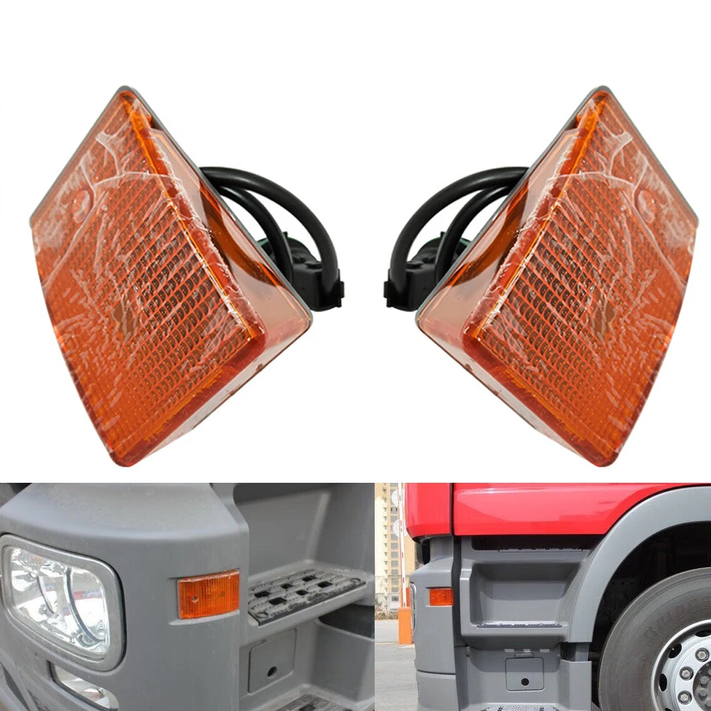 Corner Lights Signal Lamp For Mercedes Benz Actros MB V8 V6 MP1 MP2 MP3 1841 2641 2555 3255 3341 4141 Trucks 9418200521/18200921