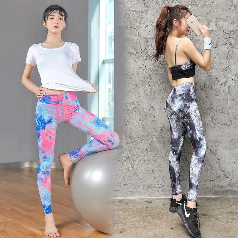 Leggings Women Fitness Yoga Yoga Pants Women's Running Women's Summer Yoga Women's Red Pantalones De Mujer Leggins