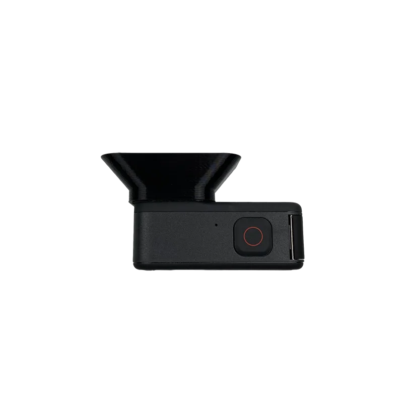 Cubierta de lente de cámara GoPro Hero 9, protector de luz antideslumbrante, accesorios de protección, color negro