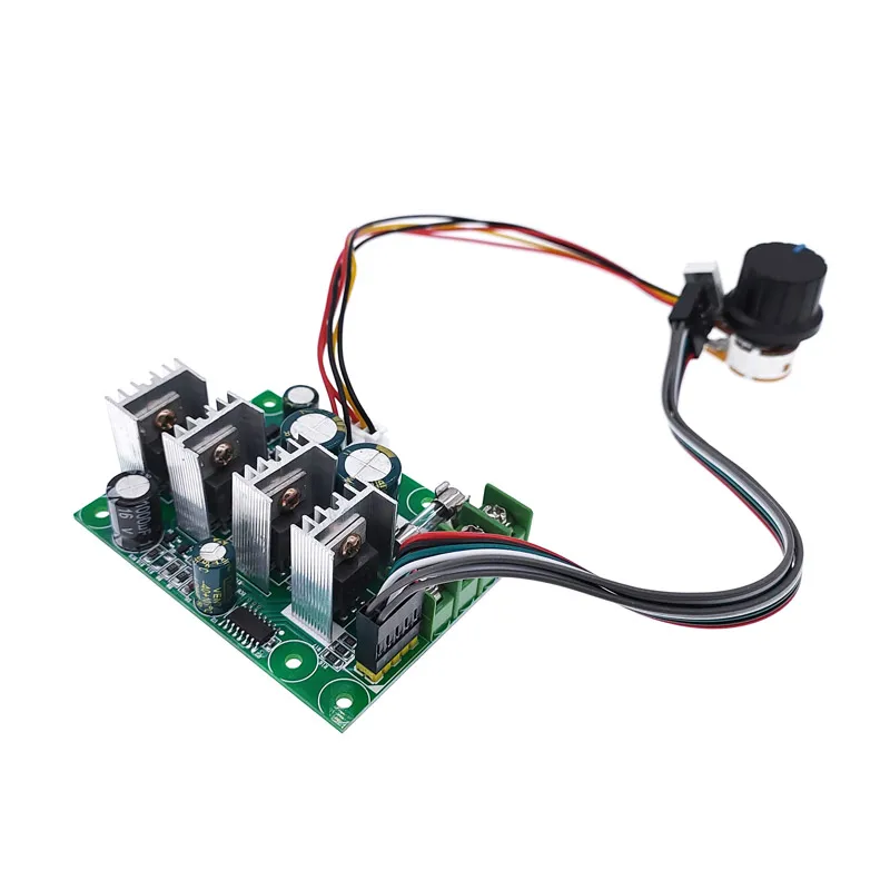 Digital display PWM speed controller 30A DC motor 0~100% adjustable drive module Input 12V 24V