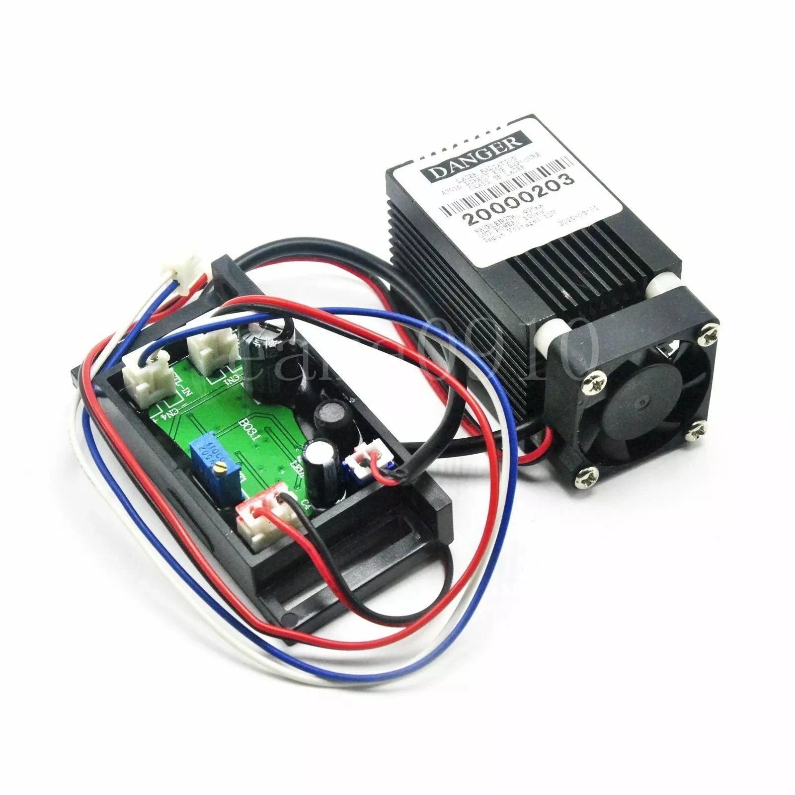 Focusable 450nm 400MW Blue Lase33 * 50MMR Point Dot Module