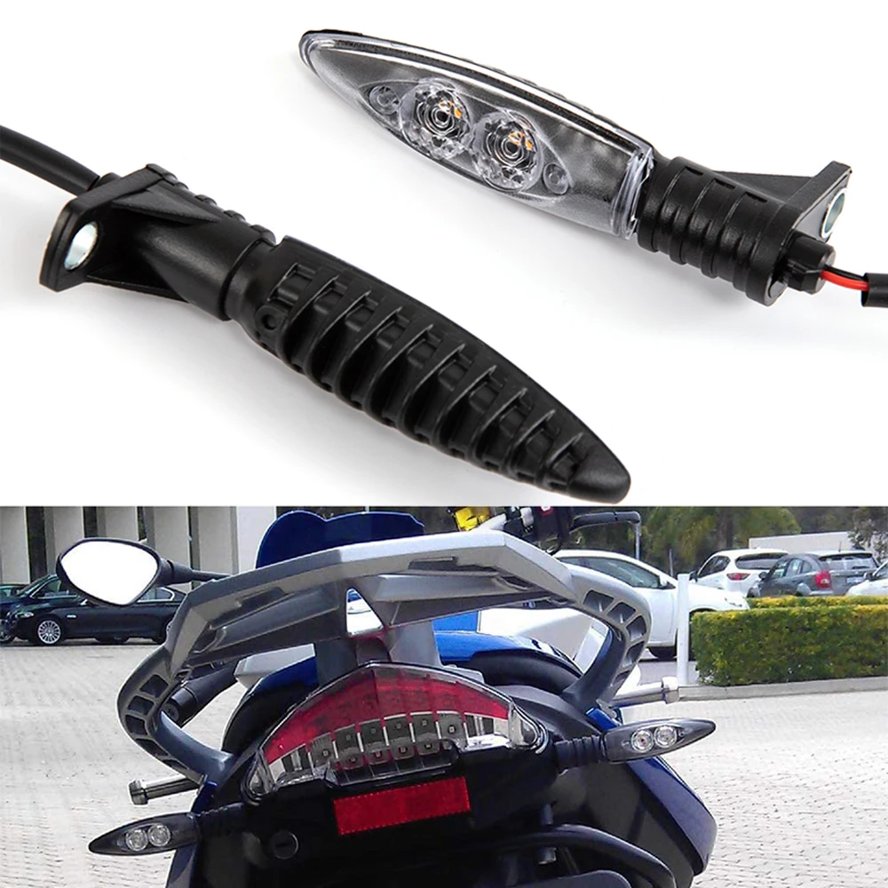 

Motorcycle Blinker Turn Signals LED Indicators Front Rear For BMW R1200GS F800GS S1000RR F800R K1300S G450X F800ST R Nine T