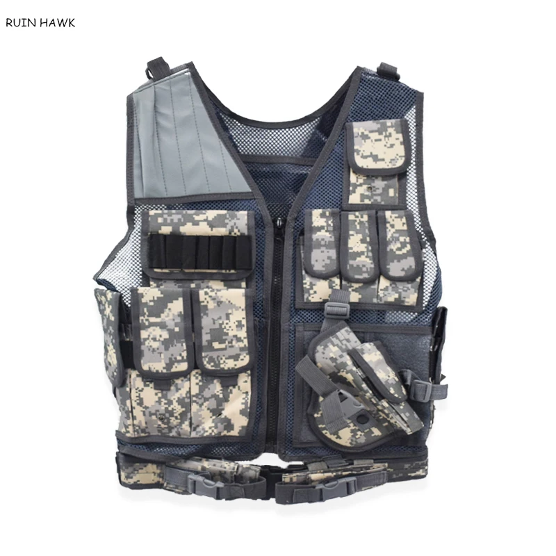 Tactical Equipment Molle Vest Hunting Armor Vest Airsoft Paintball Combat Protective Vest