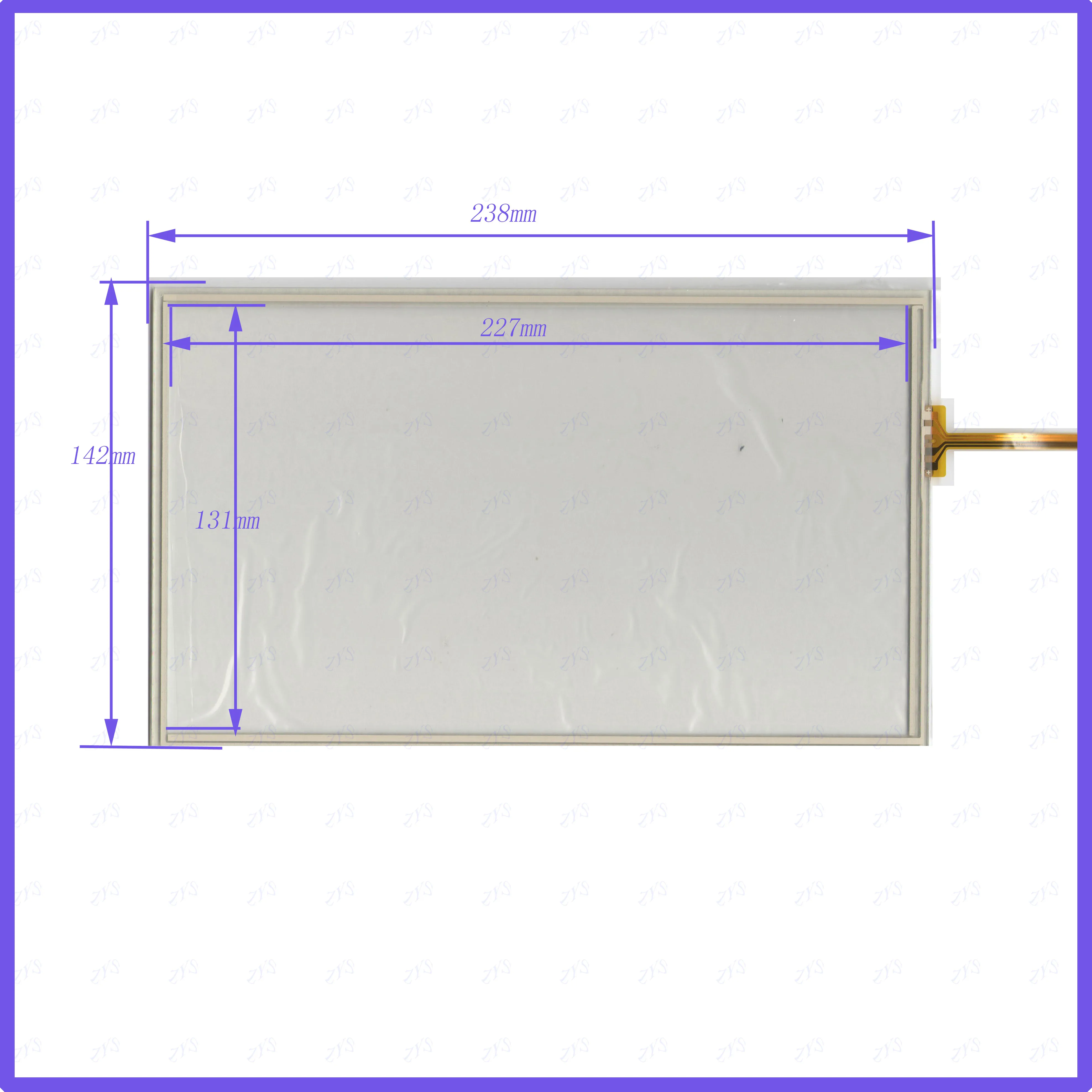 

ZhiYuSun KDT-7580 238mm*142mm 10.1inch 4 line For CarDVD touch screen panel this is compatible