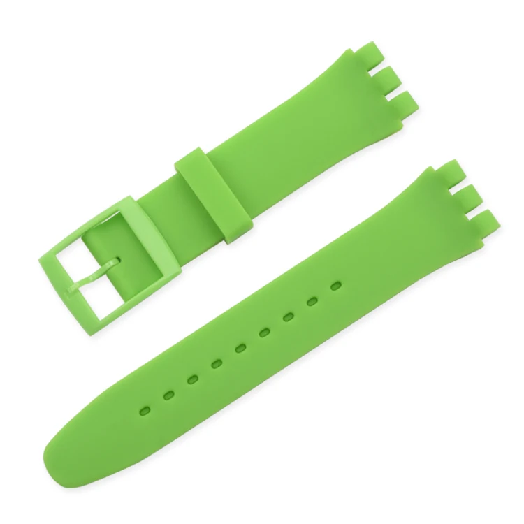 12mm 16mm 17mm 19mm 20mm Silicone Replacement Watchband for Swatch Sport Rubber Women Colorful Band Strap Bracelet Accessories