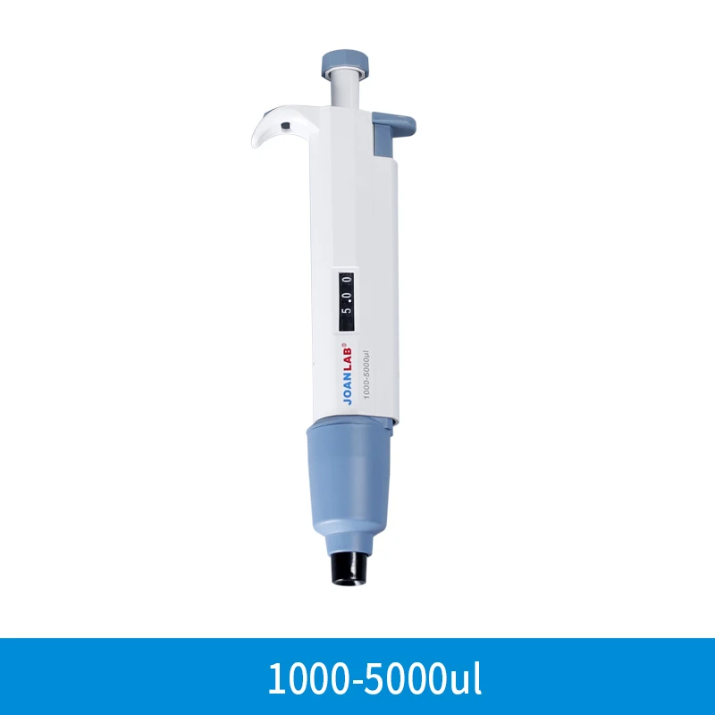 DXY 1000-5000ul Digital Adjustable Micro Pipette Micropipette Pipettor Gun With 5ml Tip