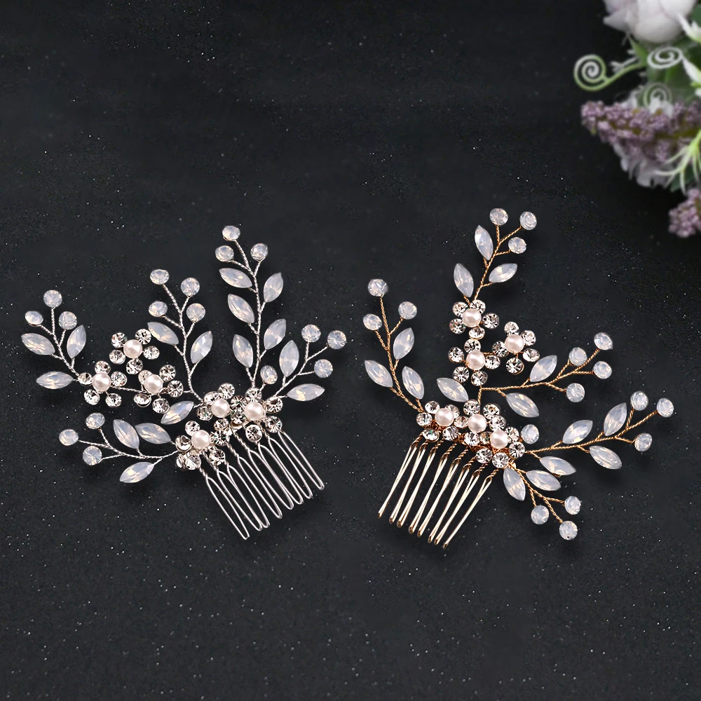 Thời Trang Tiaras Cô Dâu Tiara Cô Dâu Đầu Cô Dâu Cho Phụ Nữ Tóc Trang Sức Băng Đô Quấn Tóc Kim Cương Mũ Trụ