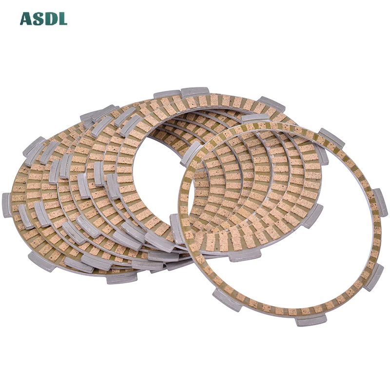 

Motorcycle Friction Clutch Plate Kit For Honda RF 400 93-97 VFR 400 NC21 85-86 VFR 400 NC24 87-88 VF 500 F PC12 84-85 VF 500 F2