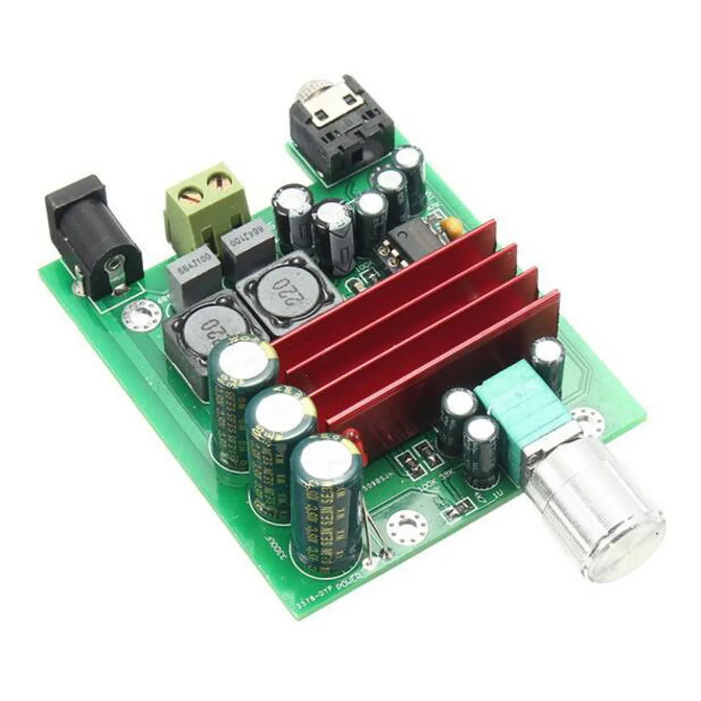 100W Mono 2x50W Dual Channel Digital Power Amplifier Board DC Power Supply 8-25V Subwoofer Amplifier Board TPA3116D2