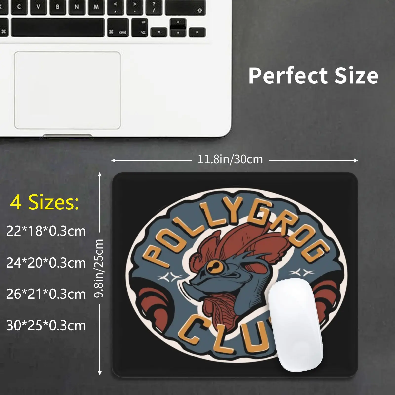 Polly Grog Club Mouse Pad DIY Print 3 Bl3 Pollygrog Polly Grog