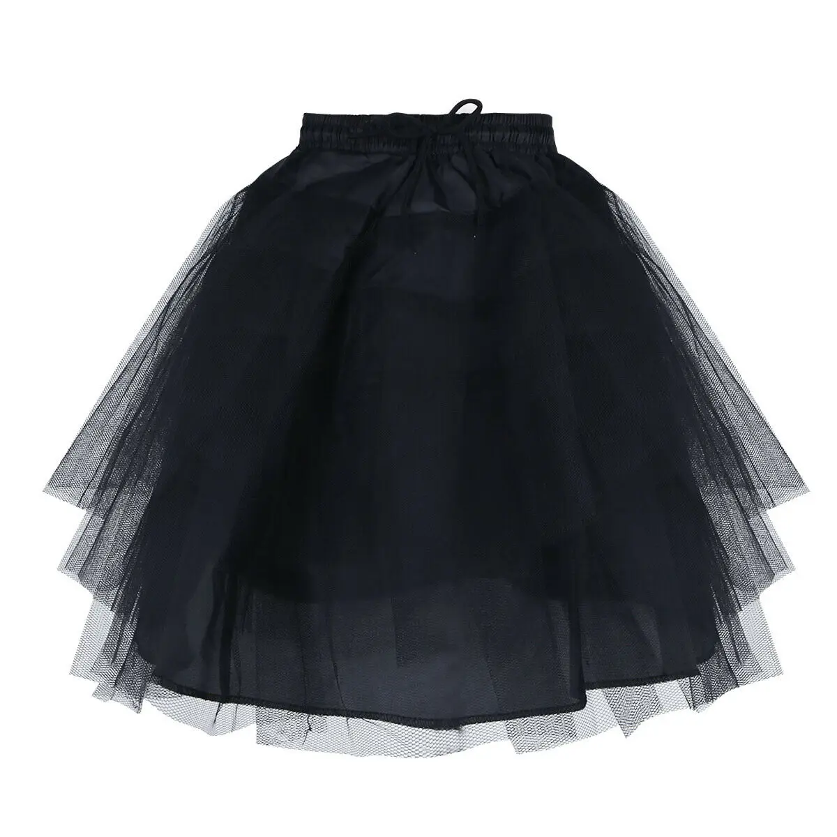 Flower Girls 3 Layers Tutu Underskirt Petticoat for Toddlers Party Wedding Dress