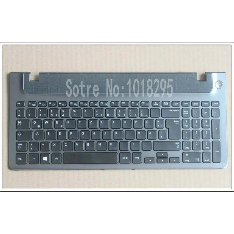 New GR laptop keyboard with frame for samsung 355V5C 350V5C 355 V5X German keyboard