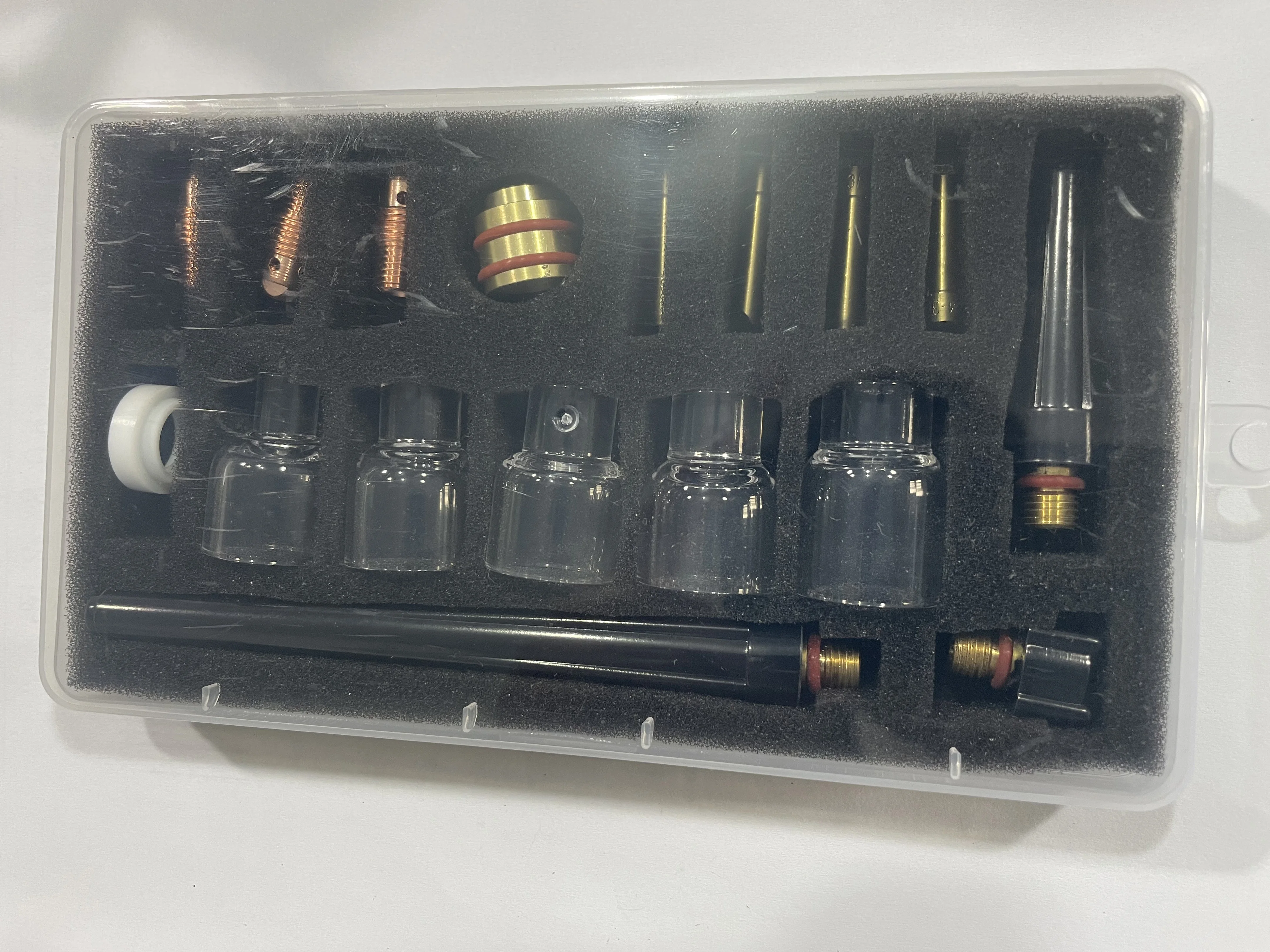 Tig 4#,5#,6#,7#,8# Cups Pyrex Glass Nozzle Kit For WP9/20 ARC Tig Welding