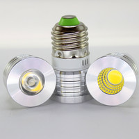 mini led bulb 3w spotlight COB dimmable 220v MR16 GU10 gu4 spot light led MR11 DC12V AC 35mm 3W Bulb Replace Halogen 30W