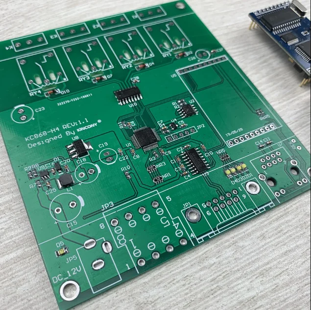 12v dc 4-Channel Relay Module DIY PCB Board Smart irrigation system for agriculture