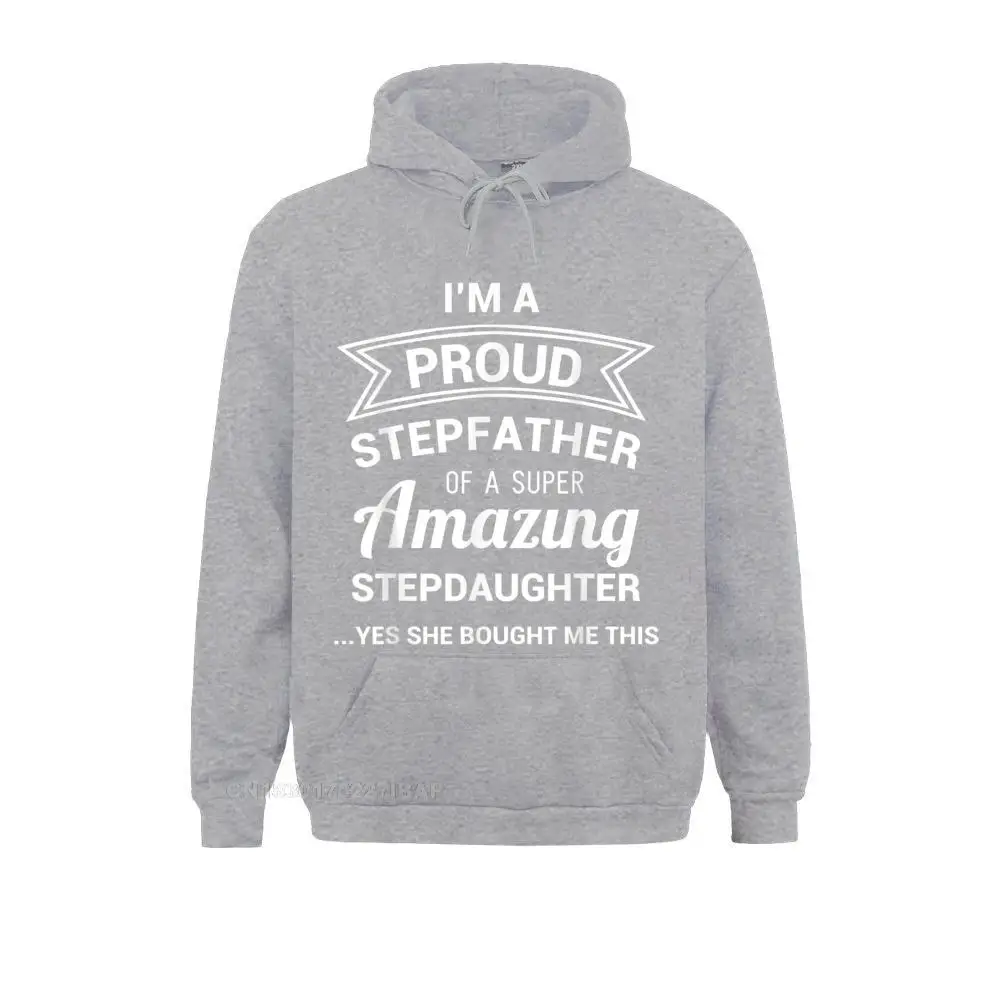 Funny Proud Stepfather Shirt Stepdad Fathers Day Gift Idea New 3D Printed Hoodies Summer Sweatshirts for Men Crazy Clothes