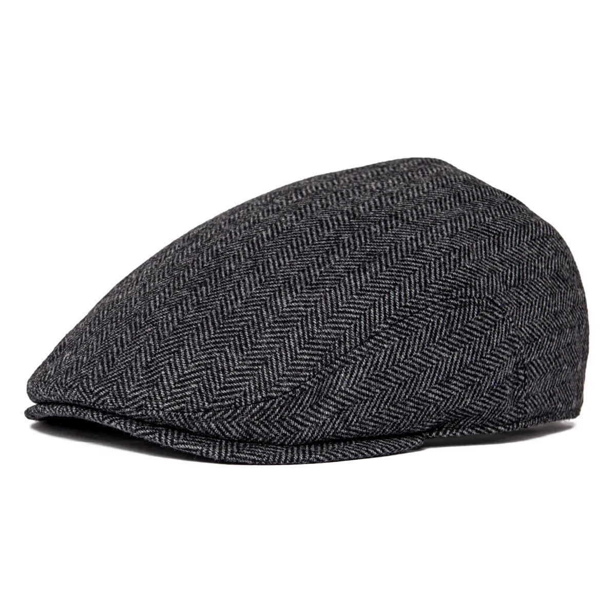 BOTVELA Men's Classic Tweed Cap Wool Blend Newsboy Ivy Hat British Cap Autumn Winter Twill Hats 822