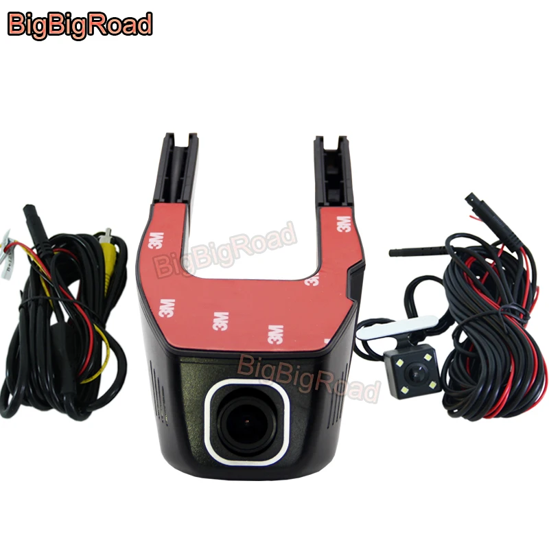 

BigBigRoad Car Video Recorder Dash Cam Camera Wifi DVR For Skoda Superb Fabia Rapid Roomster Yeti Octavia 2 Karoq Kamiq GT