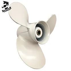 Captain Propeller 8 1/2x7 1/2-N Fit Yamaha Outboard Engine 6HP 8HP F6 F8 F9.9 Aluminum 7 Tooth Spline RH 6G1-45943-00-EL